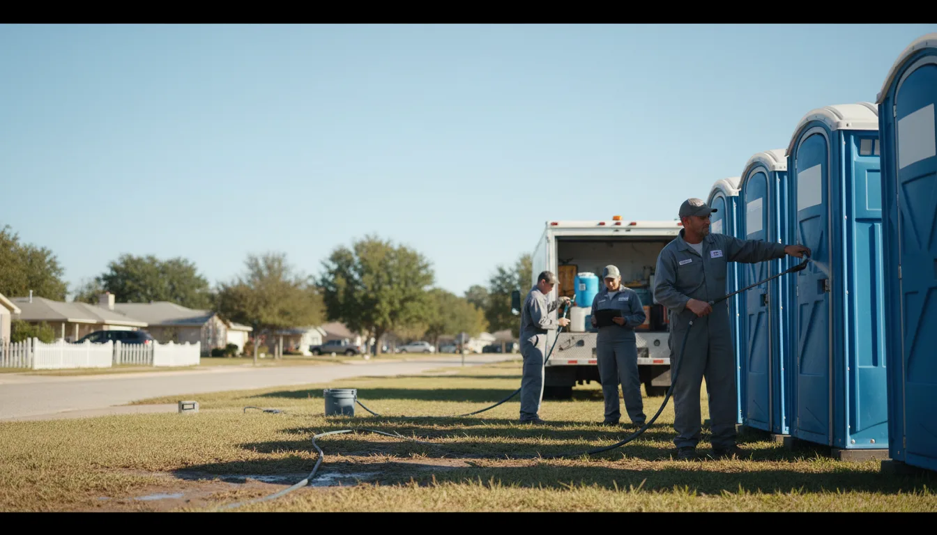 Long-Term Portable Toilet Rental in Imperial, TX near me